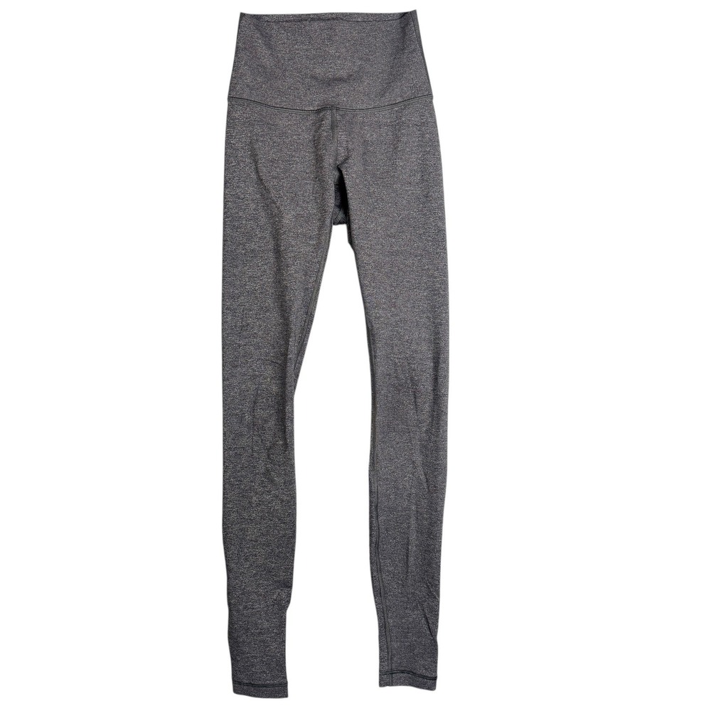 Lululemon Wunder Under High Rise Tight Luxxtreme 28 Grey Heather Size 2